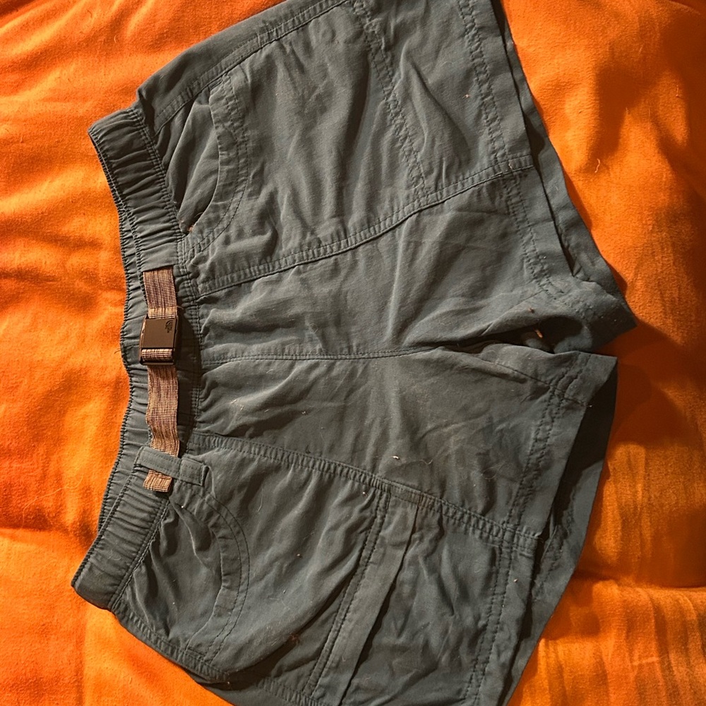 Teal Casual Shorts